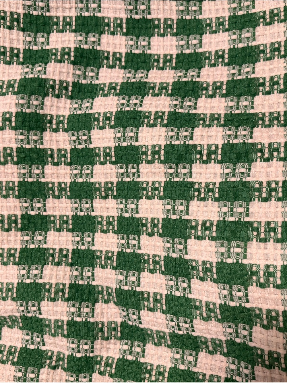 Tuckernuck Green & White Check Tweed Dress NWT - Picture 12 of 13